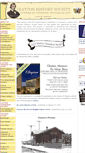 Mobile Screenshot of claytonhistorysociety.org